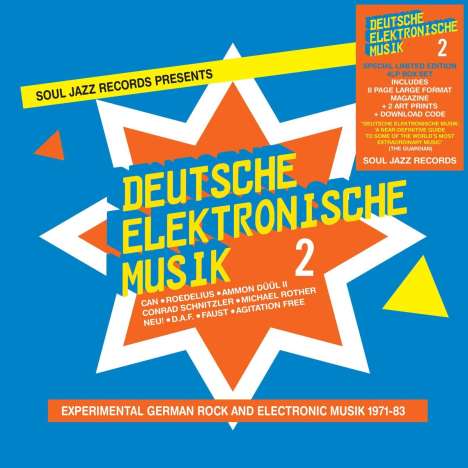 Deutsche Elektronische Musik 2 (Box Set), 4 LPs