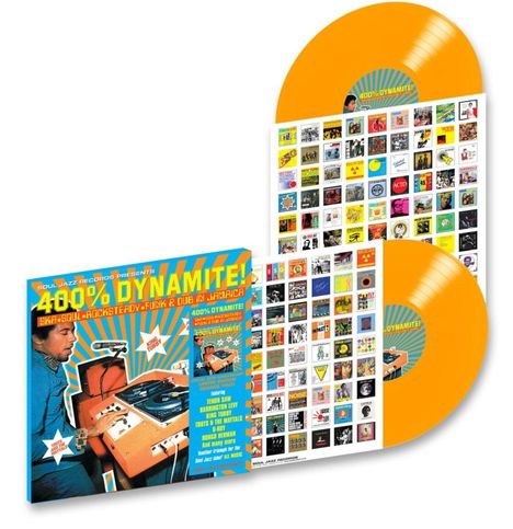 400% DYNAMITE! (Limited Edition) (Orange Vinyl) (RSD 2025), 2 LPs