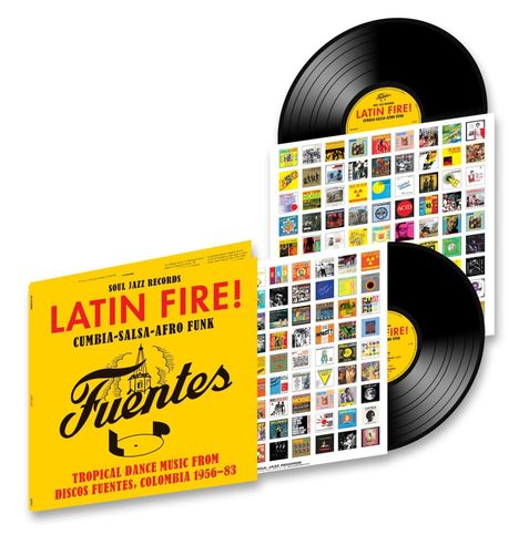 LATIN FIRE! Cumbia-Salsa-Afro-Funk (Colombia 1956-83), 2 LPs