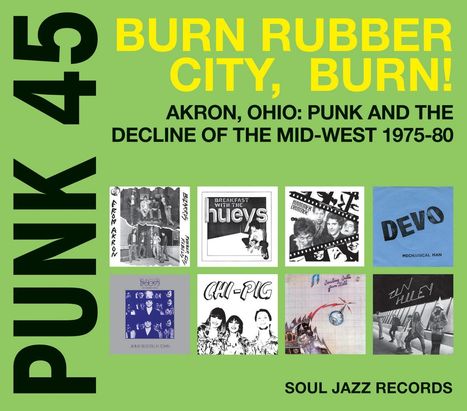Punk 45: Burn Rubber City, Burn!, CD