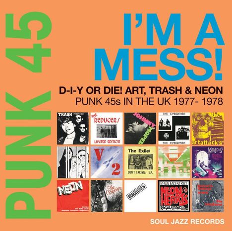 Punk 45: I'm A Mess! (Punk 45s In The UK 1977 - 1978), CD