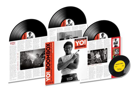 Yo! Boombox: Hip Hop, Electro And Disco Rap 1979-83 (Limited Edition), 3 LPs und 1 Single 7"