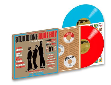 Studio One Rude Boy (Limited Edition) (Red &amp; Cyan Blue Vinyl), 2 LPs