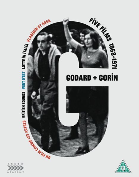 Jean-Luc Godard &amp; Jean-Pierre Gorin: Five Films 1968-1971 (Blu-ray &amp; DVD) (UK Import), 3 Blu-ray Discs und 3 DVDs