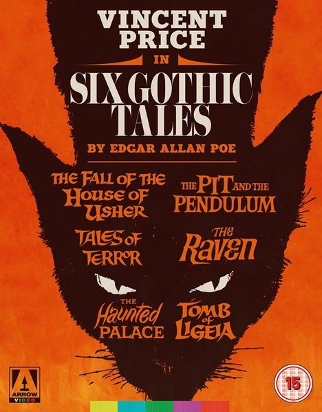 Six Gothic Tales by Edgar Allan Poe (Blu-ray) (UK Import), 6 Blu-ray Discs