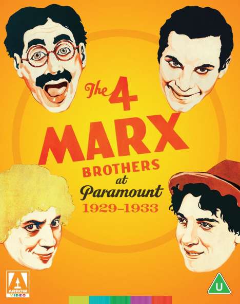 The Marx Brothers at Paramount (1929-1933) (Blu-ray) (UK Import), 3 Blu-ray Discs