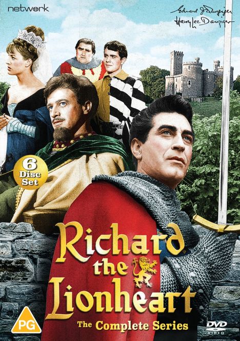 Richard The Lionheart (The Complete Series) (1961-1962) (UK Import), 6 DVDs