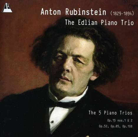 Anton Rubinstein (1829-1894): Klaviertrios Nr.1-5, 2 CDs