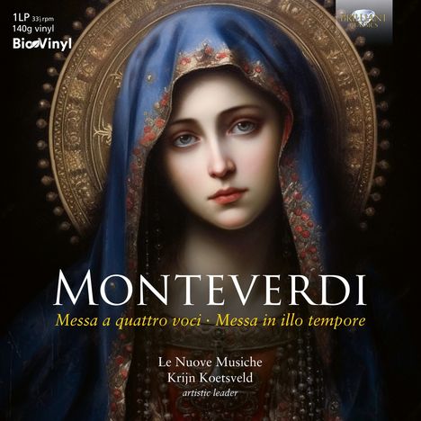 Claudio Monteverdi (1567-1643): Messa a quattro voci 1650 (180g), LP