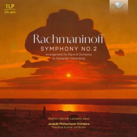 Sergej Rachmaninoff (1873-1943): Symphonie Nr.2 (arrangiert für Klavier & Orchester von Alexander Warenberg), LP