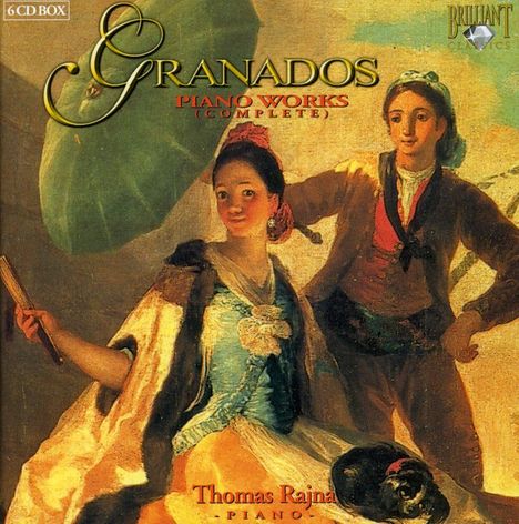 Enrique Granados (1867-1916): Sämtliche Klavierwerke, 6 CDs