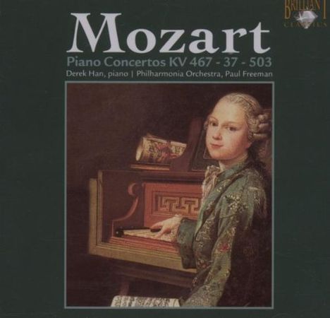 Wolfgang Amadeus Mozart (1756-1791): Klavierkonzerte Nr.1,21,25, CD