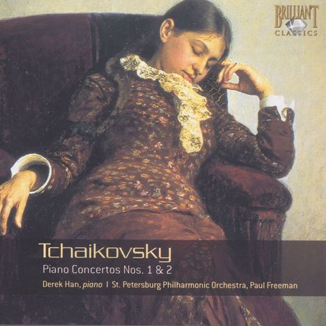 Peter Iljitsch Tschaikowsky (1840-1893): Klavierkonzerte Nr.1 &amp; 2, CD