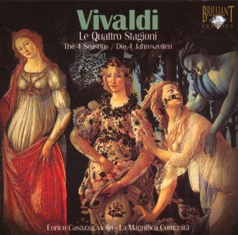 Antonio Vivaldi (1678-1741): Concerti op.8 Nr.1-4 "4 Jahreszeiten", CD