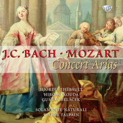 Johann Christian Bach (1735-1782): Konzertarien, CD