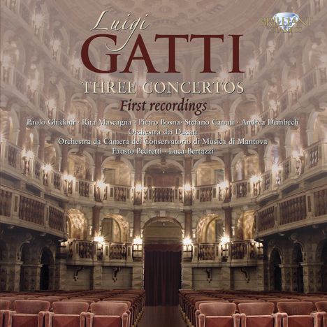 Luigi Gatti (1740-1817): Klavierkonzert C-Dur, CD