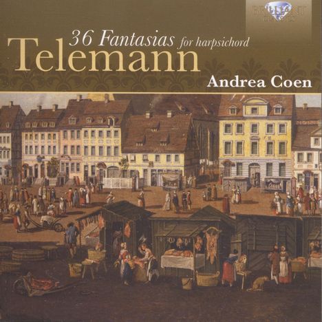 Georg Philipp Telemann (1681-1767): 36 Fantasien für Cembalo, 3 CDs