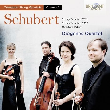 Franz Schubert (1797-1828): Sämtliche Streichquartette Vol.2, CD