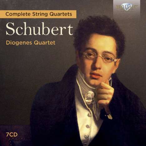 Franz Schubert (1797-1828): Sämtliche Streichquartette, 7 CDs