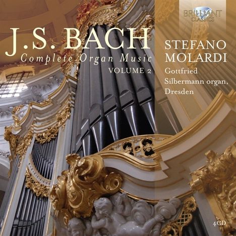 Johann Sebastian Bach (1685-1750): Sämtliche Orgelwerke Vol.2, 4 CDs