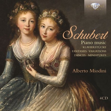 Franz Schubert (1797-1828): Klavierwerke, 4 CDs