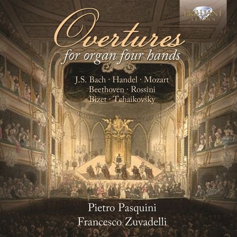 Pietro Pasquini &amp; Rancesco Zuvadelli - Overtures for organ four hands, CD