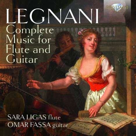 Luigi Rinaldo Legnani (1790-1877): Musik für Flöte &amp; Gitarre, CD