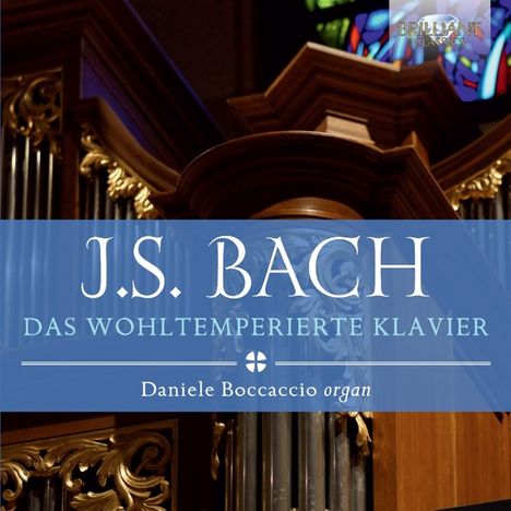 Johann Sebastian Bach (1685-1750): Das Wohltemperierte Klavier 1 &amp; 2 für Orgel, 4 CDs