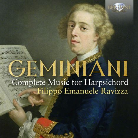 Francesco Geminiani (1687-1762): Sämtliche Werke für Cembalo, 3 CDs