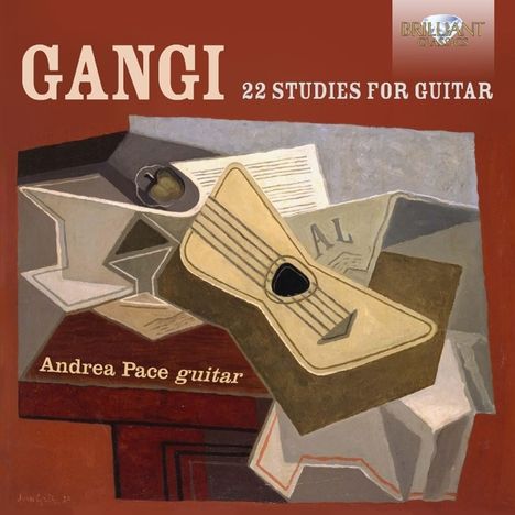 Mario Gangi (1923-2010): 22 Etüden für Gitarre, CD