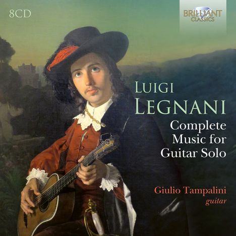 Luigi Rinaldo Legnani (1790-1877): Sämtliche Werke für Gitarre, 8 CDs