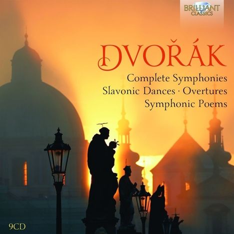 Antonin Dvorak (1841-1904): Symphonien Nr.1-9, 9 CDs