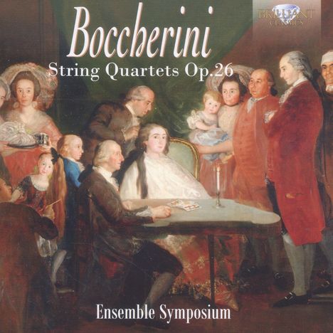 Luigi Boccherini (1743-1805): Streichquartette op.26 (G.195-200), CD