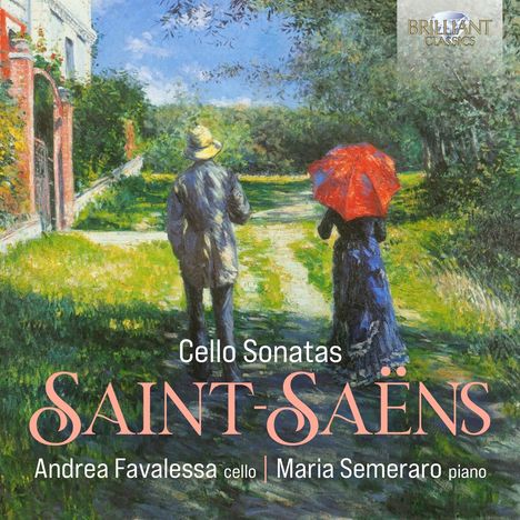 Camille Saint-Saens (1835-1921): Sonaten für Cello &amp; Klavier Nr.1 &amp; 2, CD