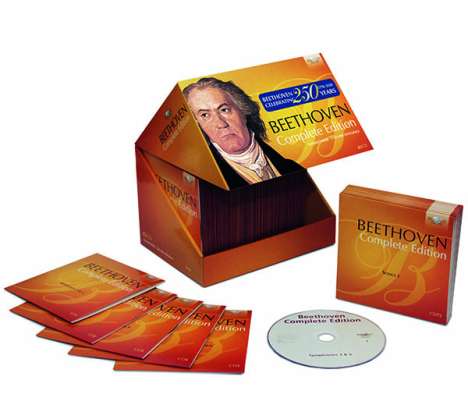 Ludwig van Beethoven (1770-1827): Ludwig van Beethoven - Complete Edition (Brilliant 2017), 85 CDs