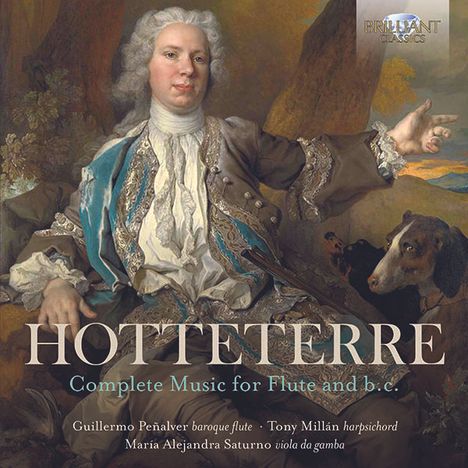 Jacques-Martin Hotteterre (1674-1763): Sämtliche Werke für Flöte &amp; Bc, 2 CDs