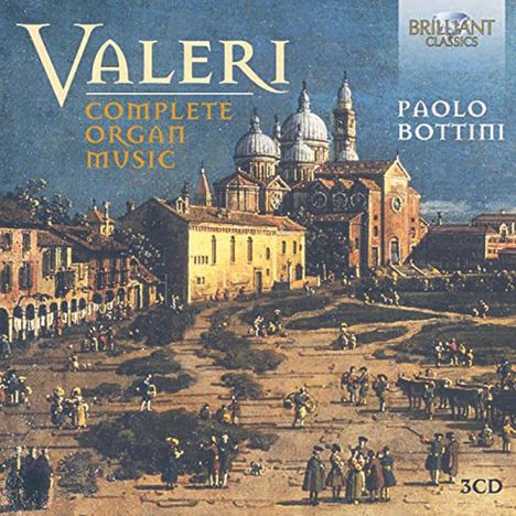 Gaetano Valeri (1760-1822): Sämtliche Orgelwerke, 3 CDs