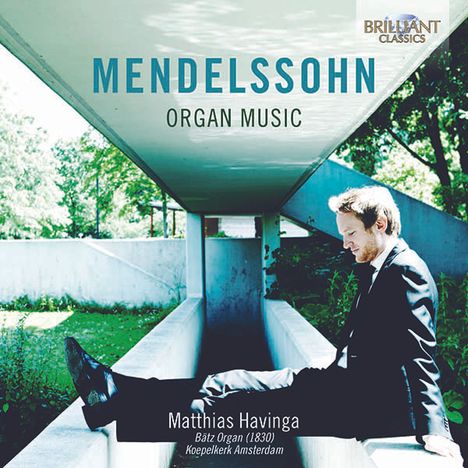 Felix Mendelssohn Bartholdy (1809-1847): Orgelwerke, CD