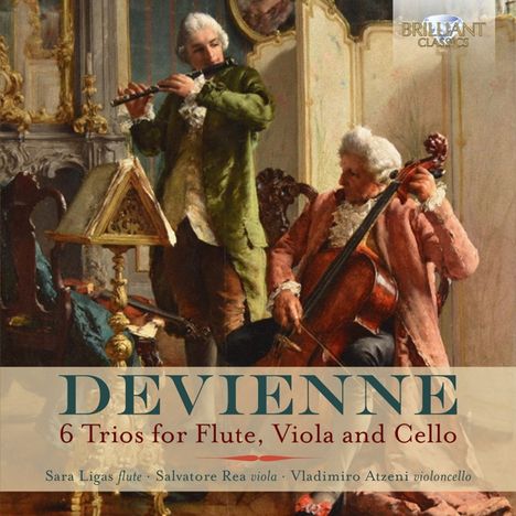 Francois Devienne (1759-1803): Flötentrios Nr.1-6, CD