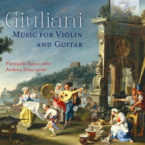 Mauro Giuliani (1781-1829): Werke für Violine &amp; Gitarre, CD