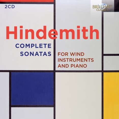 Paul Hindemith (1895-1963): Sonaten für Bläser &amp; Klavier, 2 CDs