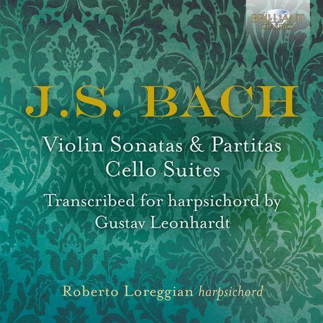 Johann Sebastian Bach (1685-1750): Sonaten,Partiten &amp; Suiten in Cembalo-Transkriptionen, 3 CDs