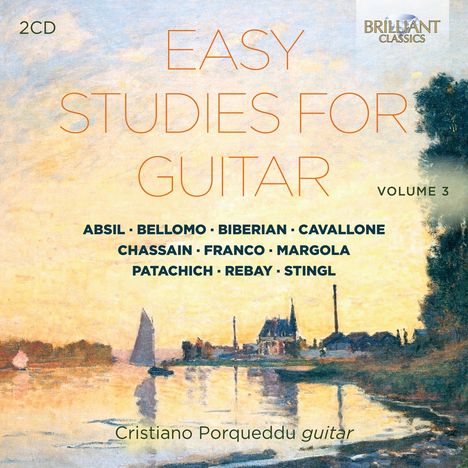 Cristiano Porqueddu - Easy Studies for Guitar Vol.3, 2 CDs