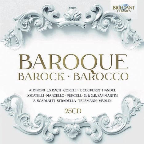 Baroque - Barock - Barocco, 25 CDs