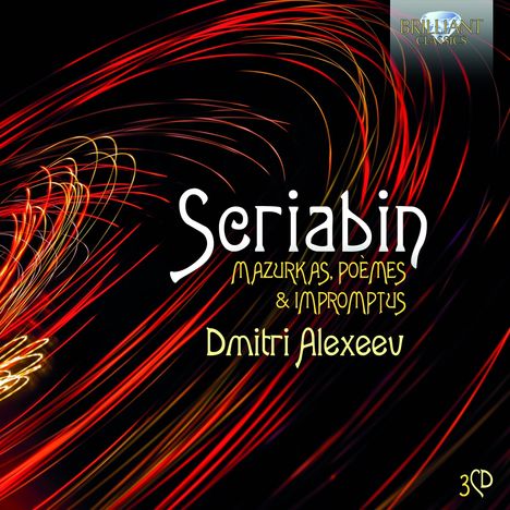 Alexander Scriabin (1872-1915): Mazurken opp.3,25,40, 3 CDs