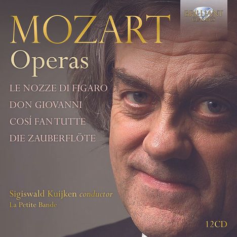 Wolfgang Amadeus Mozart (1756-1791): Die "Da Ponte-Opern", 12 CDs