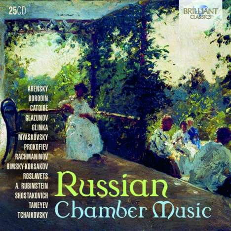 Russian Chamber Music, 25 CDs