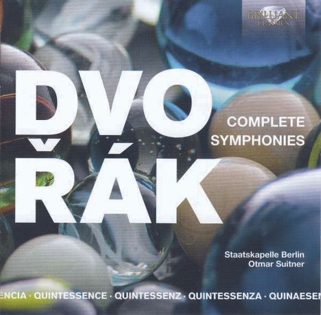 Antonin Dvorak (1841-1904): Symphonien Nr.1-9, 5 CDs