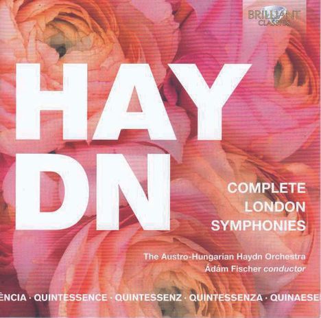 Joseph Haydn (1732-1809): Symphonien Nr.93-104 "Londoner", 5 CDs