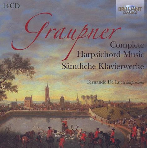 Christoph Graupner (1683-1760): Sämtliche Werke für Cembalo, 14 CDs
